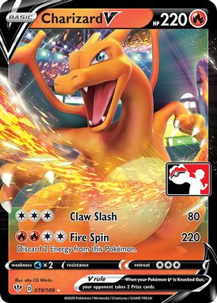 Charizard V (Prize Pack Series 1) (19) Ultra Rare Holofoil