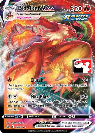 Blaziken VMAX (21) Ultra Rare Holofoil