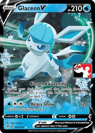Glaceon V (40) Ultra Rare Holofoil