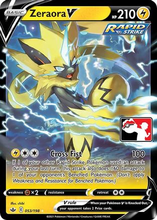 Zeraora V (53) Ultra Rare Holofoil
