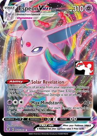 Espeon VMAX (65) Ultra Rare Holofoil