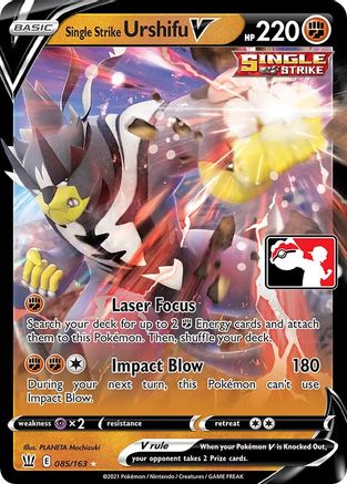 Single Strike Urshifu V (85) Ultra Rare Holofoil
