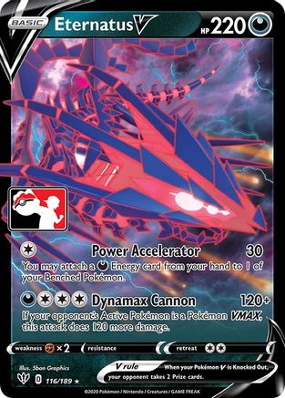 Eternatus V (116) Ultra Rare Holofoil