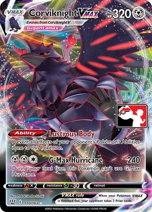 Corviknight VMAX (110) Ultra Rare Holofoil