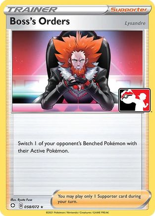 Boss's Orders - 058/072 (58) Rare