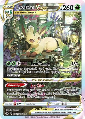 Leafeon VSTAR (GG35)/70 Ultra Rare Holofoil (Cabinet-NM)