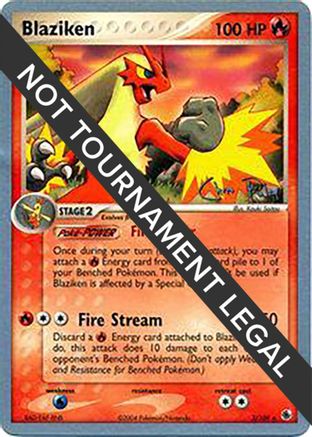 Blaziken - 2004 (Chris Fulop) (3) Holo Rare