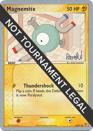 Magnemite - 2004 (Reed Weichler) (63) Common