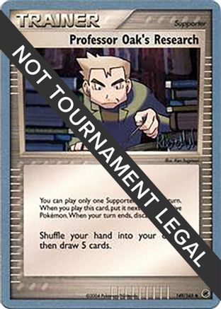Professor Oak's Research - 2004 (Reed Weichler) (149) Uncommon