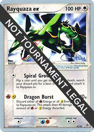 Rayquaza ex - 2004 (Chris Fulop) (97) Ultra Rare