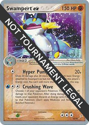 Swampert ex - 2004 (Reed Weichler) (95) Ultra Rare