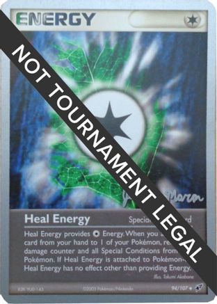 Heal Energy - 2005 (Jeremy Maron) (94) Uncommon