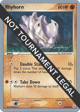 Rhyhorn - 2005 (Michael Gonzalez) (70) Common