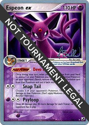 Espeon ex - 2006 (Jimmy Ballard) (102) Ultra Rare