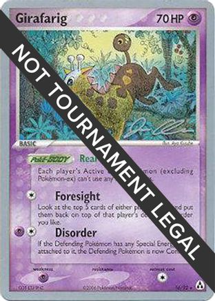 Girafarig - 2006 (Jason Klaczynski) (16) Rare