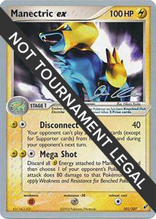 Manectric ex - 2006 (Jason Klaczynski) (101) Ultra Rare