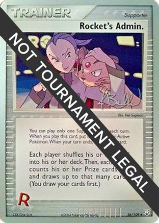 Rocket's Admin. - 2006 (Jimmy Ballard) (86) Uncommon