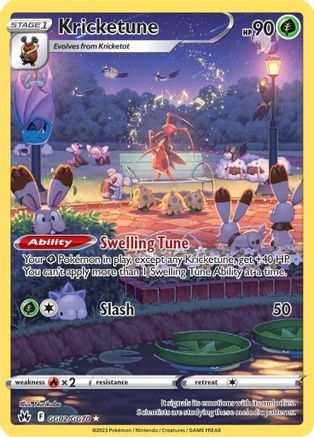Kricketune (GG02)/70 Ultra Rare Holofoil