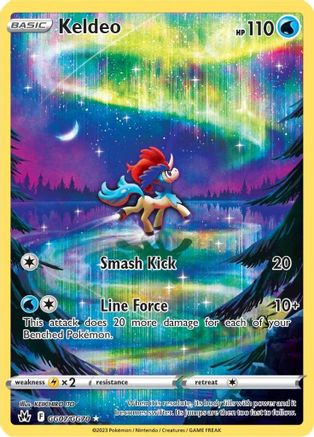Keldeo (GG07)/70 Ultra Rare Holofoil