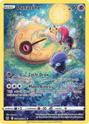 Lunatone (GG11)/70 Ultra Rare Holofoil