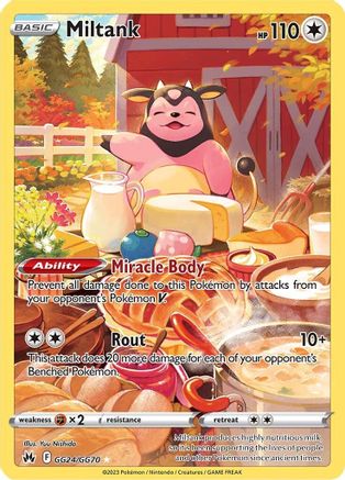 Miltank (GG24)/70 Ultra Rare Holofoil