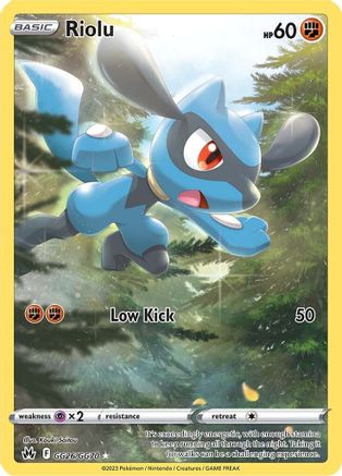 Riolu (GG26)/70 Ultra Rare Holofoil