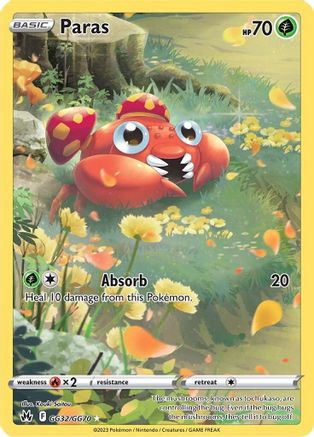 Paras (GG32)/70 Ultra Rare Holofoil
