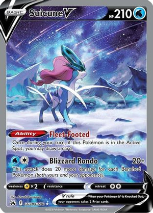 Suicune V (GG38)/70 Ultra Rare Holofoil (Cabinet-NM)