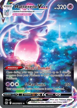 Hatterene VMAX (GG47)/70 Ultra Rare Holofoil