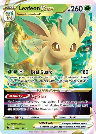 Leafeon VSTAR (14)/159 Ultra Rare Holofoil
