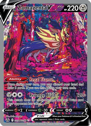 Zamazenta V (GG54)/70 Ultra Rare Holofoil
