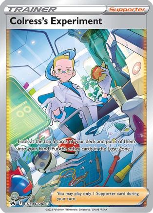 Colress's Experiment (GG59)/70 Ultra Rare Holofoil