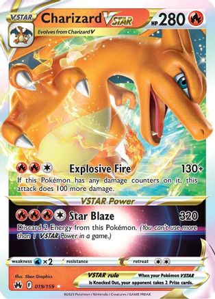 Charizard VSTAR (19)/159 Ultra Rare Holofoil