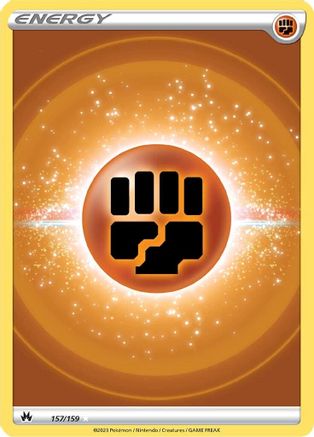 Fighting Energy (Texture Full Art) (157)/159 Ultra Rare Holofoil