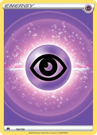 Psychic Energy (Texture Full Art) (156)/159 Ultra Rare Holofoil