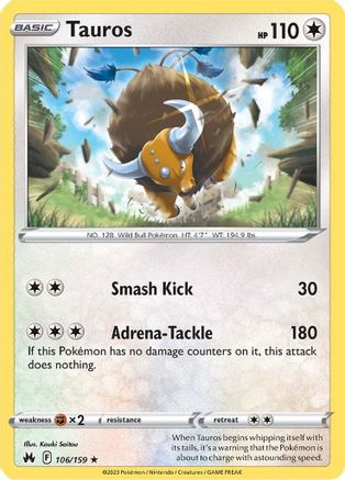 Tauros (106)/159 Rare