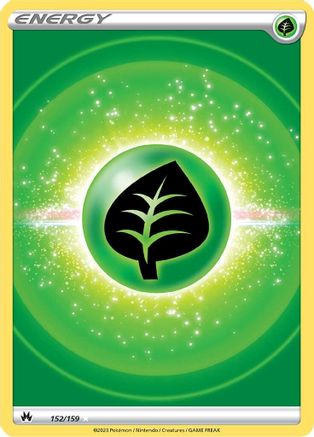 Grass Energy (Texture Full Art) (152)/159 Ultra Rare Holofoil