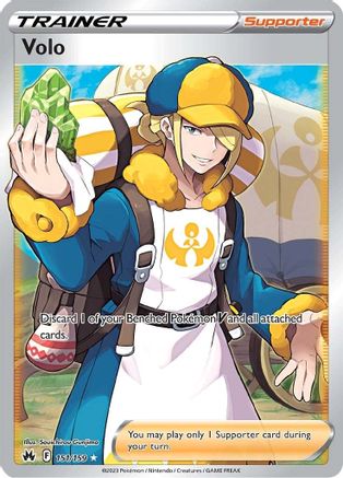 Volo (Full Art) (151)/159 Ultra Rare Holofoil
