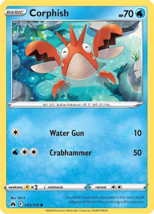 Corphish (33)/159 Common
