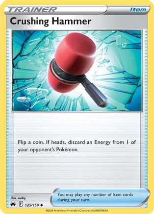 Crushing Hammer (125)/159 Uncommon Reverse Holofoil
