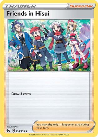 Friends in Hisui (130)/159 Uncommon