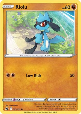 Riolu (71)/159 Common