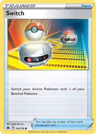 Switch (144)/159 Common Reverse Holofoil