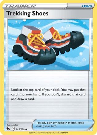 Trekking Shoes (145)/159 Uncommon Reverse Holofoil
