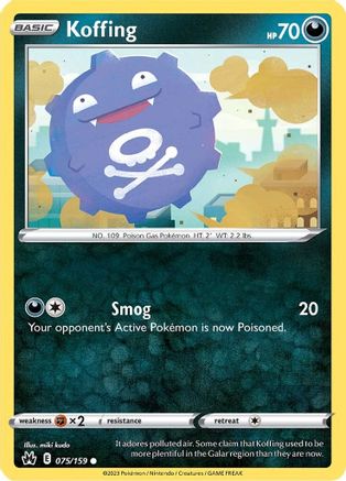 Koffing (75)/159 Common