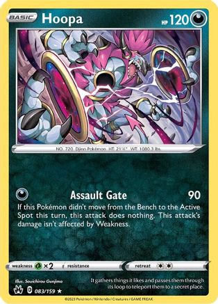 Hoopa (83)/159 Holo Rare Reverse Holofoil