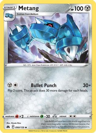 Metang (90)/159 Uncommon Reverse Holofoil