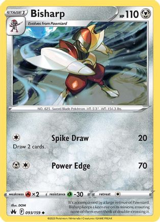 Bisharp (93)/159 Uncommon
