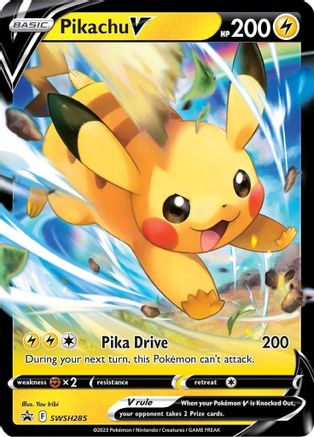Pikachu V - SWSH285 (SWSH285)/298 Promo Holofoil