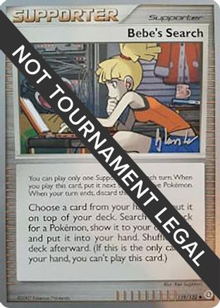 Bebe's Search - 2008 (Dylan Lefavour) (119) Uncommon